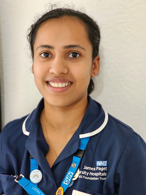 Sophy Chakkalakkal- support nurse